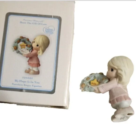 Precious Moments My Hope Is In You #101001 IOB Share the Gift of Love Collection - Picture 2 of 12